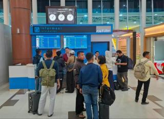 Erupsi Anak Gunung Krakatau Ganggu Penerbangan, 9 Rute dari dan ke Pekanbaru Dibatalkan