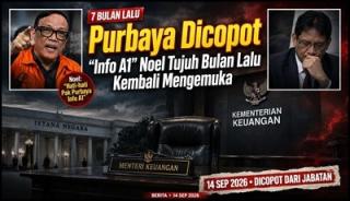 Purbaya Dicopot, “Info A1” Noel Tujuh Bulan Lalu Kembali Mengemuka