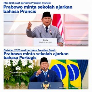 Kritik Kurikulum Bahasa Asing Dinilai Ikuti Agenda Kunjungan Presiden