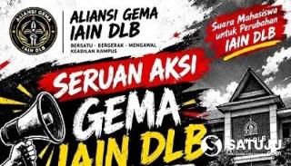 Aliansi GEMA Kepung Isu Kampus, Desak Rektor IAIN DLB Mundur