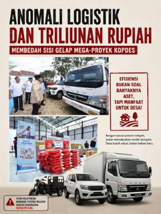 Program Koperasi Desa Merah Putih Disorot, Skema Armada dan Biaya Operasional Dinilai Tidak Efisien