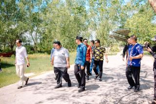 Tekankan Pentingnya Fasilitas Pelabuhan untuk Peningkatan Sektor Perikanan, Wabup Rohil Tinjau Pelabuhan