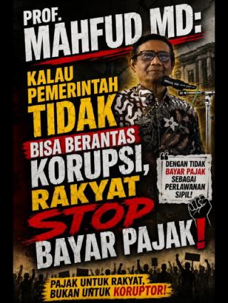 RUU Perampasan Aset Koruptor Dinilai Jadi Jawaban atas Munculnya Seruan Boikot Pajak