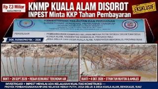 KNMP Kuala Alam Disorot, INPEST Minta KKP Tahan Pembayaran