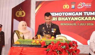 Hari Bhayangkara ke-80, Polres Bengkalis Perkuat Sinergi dan Tegaskan Komitmen Layani Masyarakat