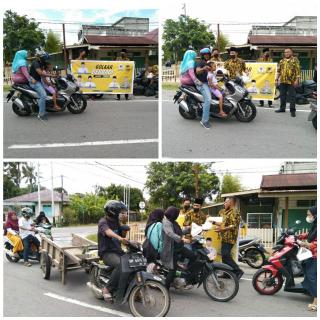 Jumat Barokah, "AMPG Bagi 100 Nasi Kotak Ke Masyarakat"