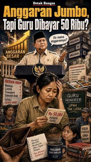 Gaji Guru Honorer Jadi Sorotan, Anggaran Besar Diminta Berbanding Lurus dengan Kesejahteraan