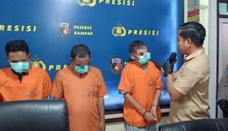 Akhir Perburuan Eksekutor Pembunuhan Ketua Koperasi SPTI Tapung Hulu Berakhir, SD dan TS Masuk DPO