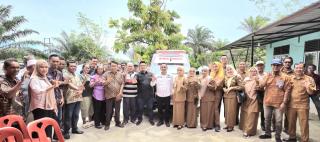 Pemkab Bengkalis Serahkan Ambulans ke Pustu Tegar, Perkuat Layanan Kesehatan di Mandau