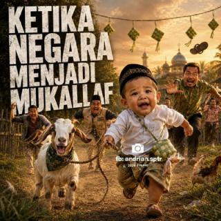 Sapi Kurban dari APBN Tuai Sorotan, Publik Pertanyakan Makna Ibadah Negara
