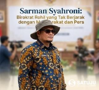 Sarman Syahroni, Birokrat Rohil yang Dekat dengan Masyarakat dan Pers