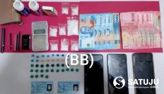 Terbongkar! Jaringan Narkoba di Bengkalis Digerebek, Polisi Sita 27,72 Gram Sabu dan 44 Butir Ekstasi