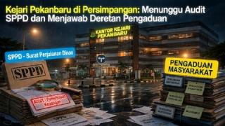 Dua Isu Hukum Soroti Kejari Pekanbaru, Ini Bedanya