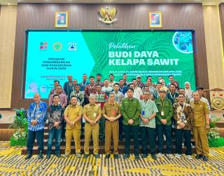 89 Pekebun Bengkalis Ikuti Pelatihan Budidaya Sawit, Pemkab Dorong Peningkatan Produktivitas