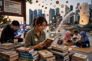 Membaca Berhadiah Koin: Singapura Lawan Krisis Perhatian