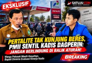 Koordinasi Berbulan-bulan, Pertalite Tetap Sulit: PMII Tagih Kerja Nyata Kadis Dagperin!