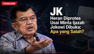 JK Heran Diprotes Usai Minta Ijazah Jokowi Dibuka: Apa yang Salah?