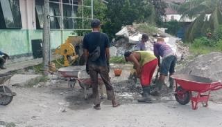 Proyek Renovasi Madrasah Riau Rp36,1 M Disorot, Kontraktor Jawab Temuan dan Keluhan Warga