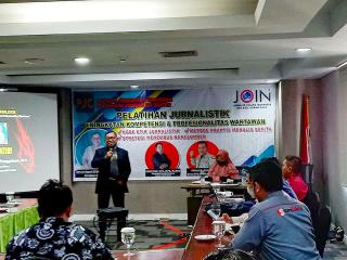 WARTAWAN HARUS PROFESIONAL & BERANI, TIDAK PERLU TAKUT DENGAN UKW