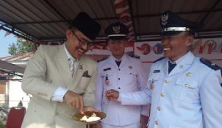 HUT RI ke-81 di Bukit Kratai, Dua Kades Serukan Persatuan