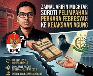 Zainal Arifin Mochtar Soroti Pelimpahan Perkara Febrie Adriansyah ke Kejaksaan Agung