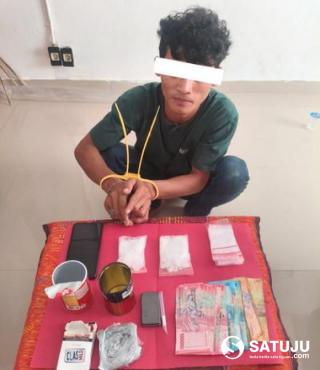 Dua Paket Besar Sabu Disita di Bathin Solapan, Pria 25 Tahun Ditangkap