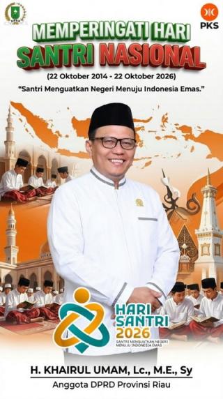 Khairul Umam Tekankan Peran Santri Menuju Indonesia Emas