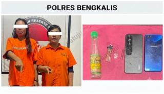 Dua Pengedar Sabu Ditangkap di Bengkalis, Polisi Buru Pemasok