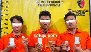 Polisi Bongkar Jalur Narkoba Bengkalis, 8 Bungkus Besar Sabu Gagal Beredar
