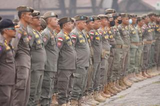 Satpol PP Riau Perkuat Solidaritas Antardaerah Lewat Pengabdian Pascabencana di Aceh