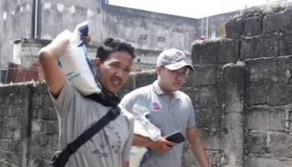 Berbagi Kebahagiaan Sambut Bulan Suci Ramadan, KBO Babel Salurkan Paket Sembako Beras