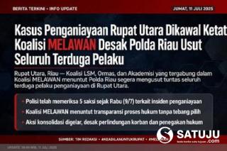 Kasus Penganiayaan Rupat Utara Dikawal Ketat, Koalisi MELAWAN Desak Polda Riau Usut Seluruh Terduga Pelaku