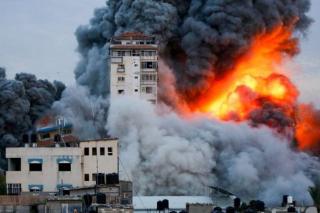 Serangan Udara Terjadi di Gaza Utara, 14 Orang Tewas