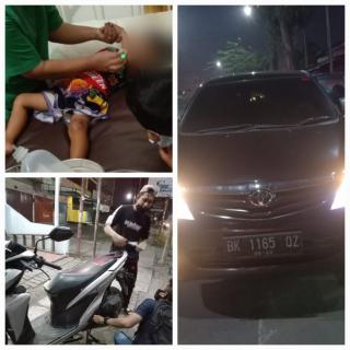 Anak Balita Bersama Ibunya Diseret Mobil Pria yang Mengaku Sebagai Oknum Polisi