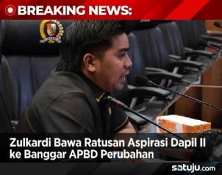 Zulkardi Bawa Ratusan Aspirasi Dapil II ke Banggar APBD Perubahan