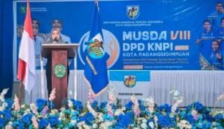 Ketua DPRD Kota Padangsidimpuan Hadiri Musda Ke VIII DPD KNPI Kota Padangsidimpuan, Sampaikan 4 Pesan Penting