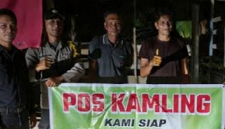 Jaga Keamanan Segati, Polsek Langgam Andalkan Pos Kamling dan Peran Warga