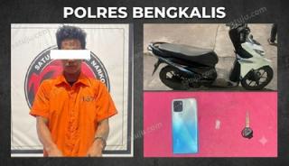 Info Warga Bongkar Transaksi Sabu, MR Diciduk Polisi di Bengkalis