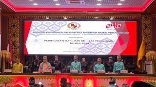 HUT Kota Pekanbaru ke-240, DPRD Pekanbaru Gelar Rapat Paripurna
