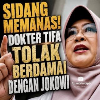 Dokter Tifa Tolak Restorative Justice, Pilih Lawan Dakwaan Kasus Ijazah Jokowi