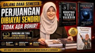 Donasi Buku dr Tifa Digencarkan, Ajak Masyarakat Sebarkan Ilmu hingga Amal Jariyah
