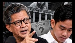 Rocky Gerung Sarankan Gibran Mundur, Ini Status Putusan MK