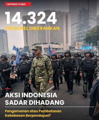 TNI Hadang Mahasiswa, Batas Pengamanan dan Hak Demokrasi Dipertanyakan