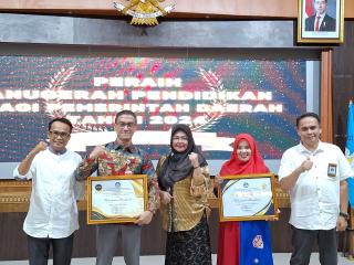 Kabupaten Bengkalis Terima Anugrah Pendidikan Kategori Utama dan Transformasi Pembelajaran