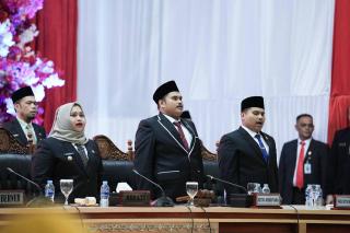 Bupati Kasmarni Ucapkan Selamat dan Tahniah ke 45 Anggota DPRD Bengkalis yang Dilantik