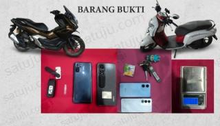 Lagi Patroli, 3 Pria Diamankan Polisi, 3,81 Gram Sabu Disita