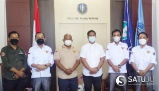 Rektor Termuda Ini Terima Audiensi Organisasi KBO Bangka Belitung