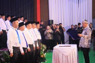 Pelantikan RT-RW di Kulim Disambut Antusias, Camat: Jabatan Ini Bentuk Pengabdian