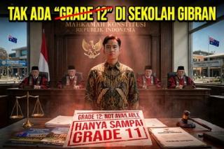 Tak Ada ‘Grade 12’ di Sekolah Gibran