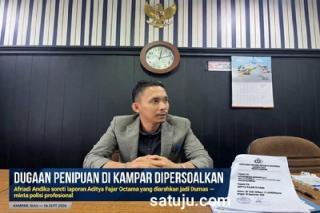 Dugaan Penipuan di Kampar: Mengapa Laporan Aditya Berujung Dumas?